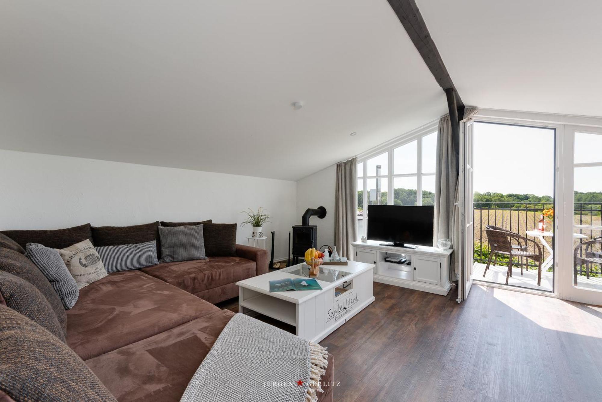 Liegeplatz 1 Apartment Schausende Luaran gambar