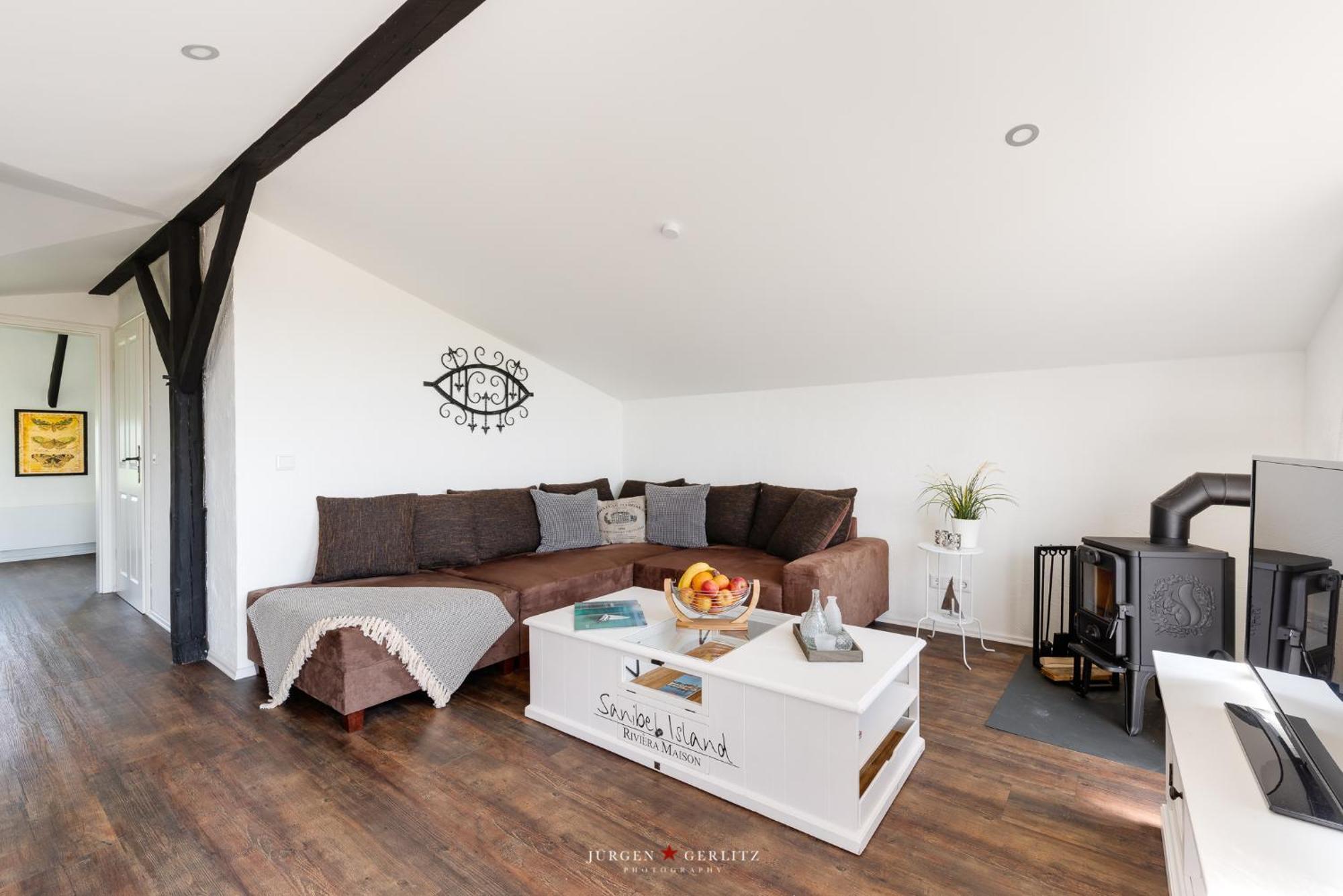Liegeplatz 1 Apartment Schausende Luaran gambar