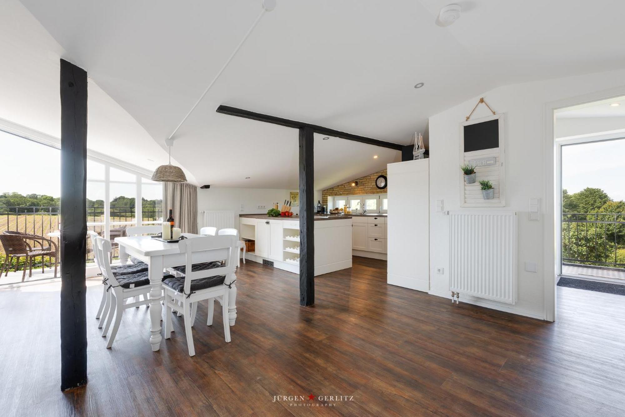 Liegeplatz 1 Apartment Schausende Luaran gambar